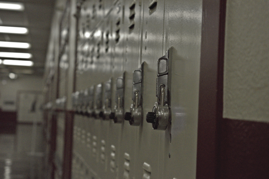 Keppels hallway lockers have remained empty for years after quarantine.