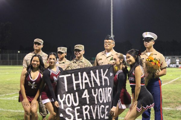 Honoring Veterans at the Aztecs’ Football Game